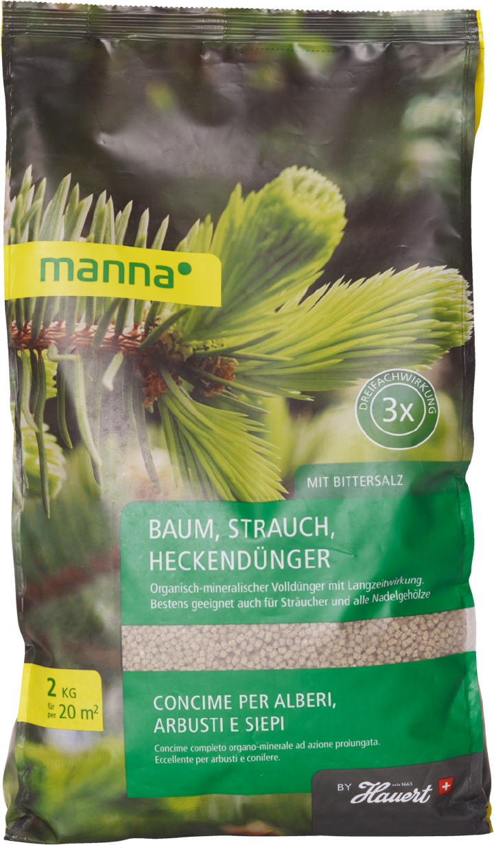 MANNA Baum-, Strauch-, Heckendünger